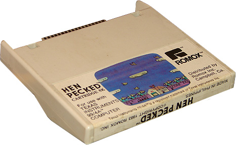Hen Pecked Bottom Label (Beige Cartridge)