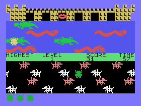 Hey, this looks a lot like Frogger!