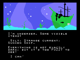 Maybe there's treasure on that sunken ship!