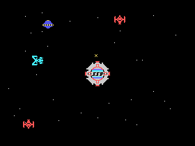 The spaceships are attacking from all sides!