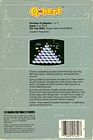 Q*Bert Box Back Q*Bert Box Back