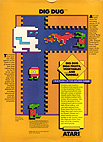 Dig-Dug Box Back